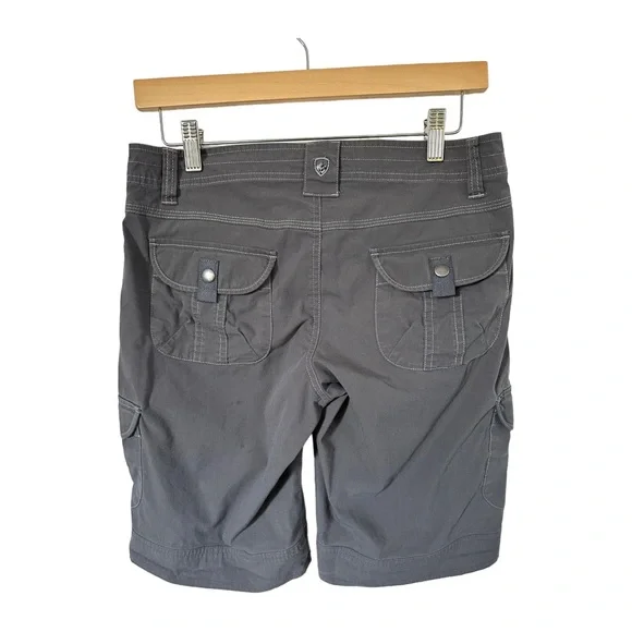 Kuhl Splash Cargo Hiking Shorts 11" Bermuda Short Shadow Gray Size 6 - Picture 6 of 13
